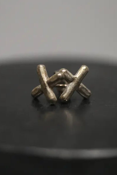 M.A+ Cross earrings A-OC/H AG